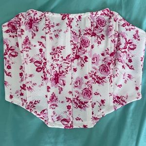 Shein floral tube top